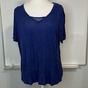 Jockey Blue Heather Shirt Large